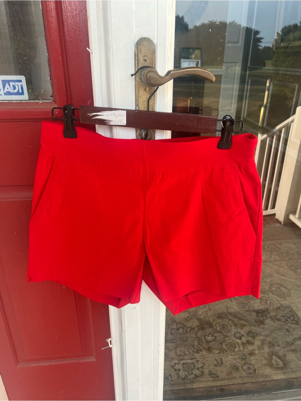 HDE Classic Red Mini Shorts
